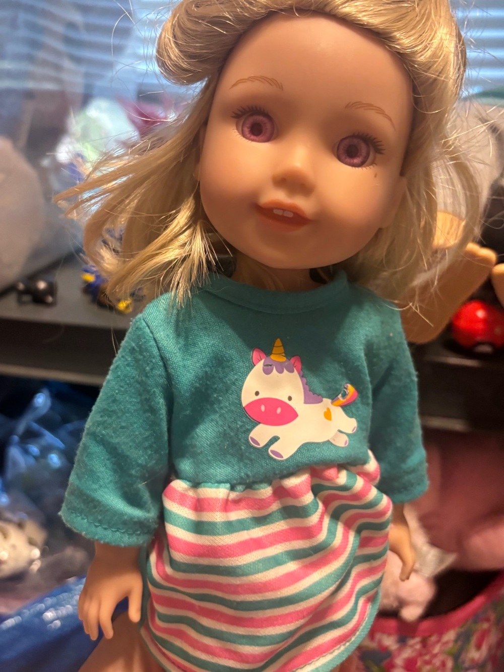 an American Girl WellieWishers Willa doll